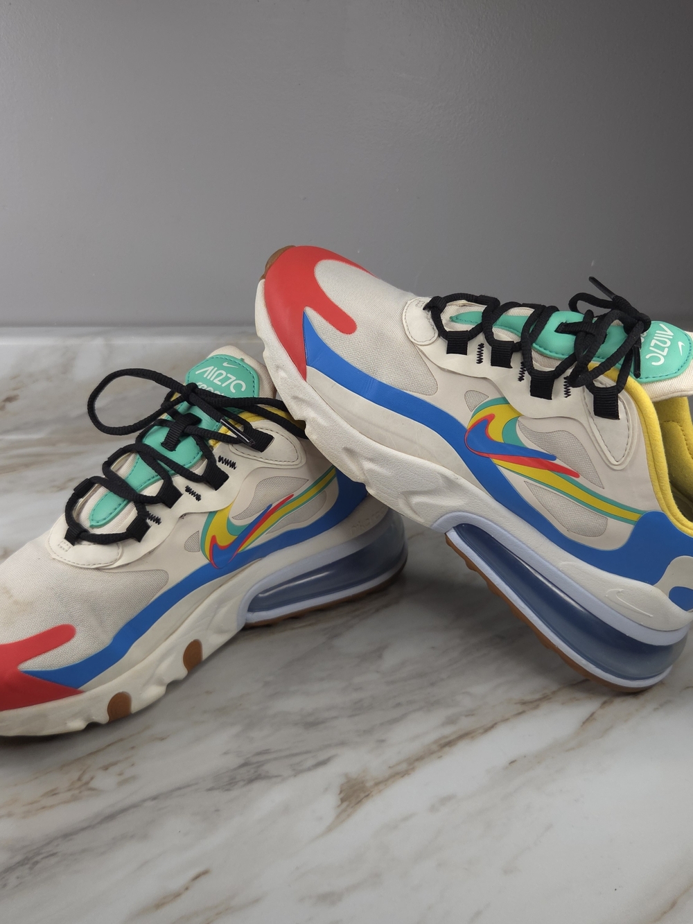 Nike Air Max 270 React Multicolor Women’s Size 7 – CT1634-100